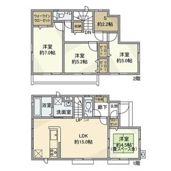 美住町2丁目戸建の物件間取画像